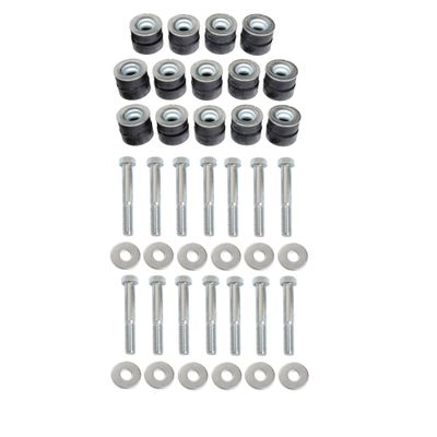 1964-67 Chevelle Convertible Body Bushing Kit w/ 28-Piece Hardware