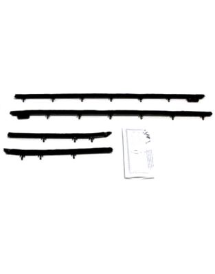 1967 Camaro Firebird Convertible OE Round Bead 4-Pc Felt Kit - Outer Only