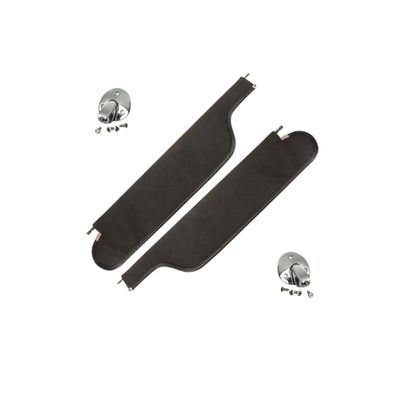 1966 Chevelle Coupe Sunvisor Kit - Black