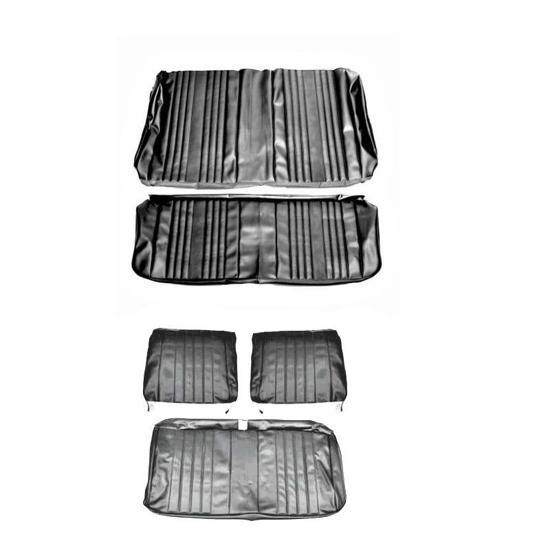 1969 Chevelle Coupe Front Bench Full Set - Black