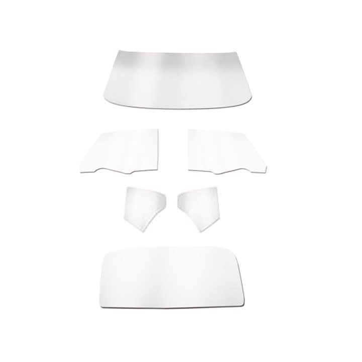 1968 Chevelle Hardtop 6-Piece Glass Kit - Clear