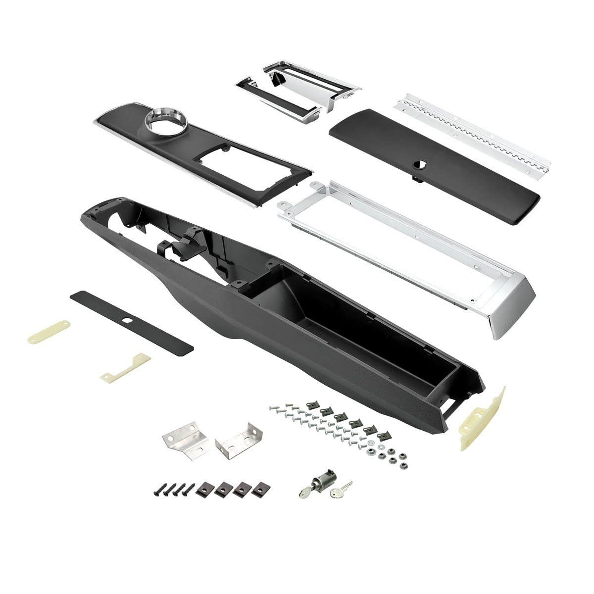 1966-67 Chevelle Automatic Console Un-Assembled Kit