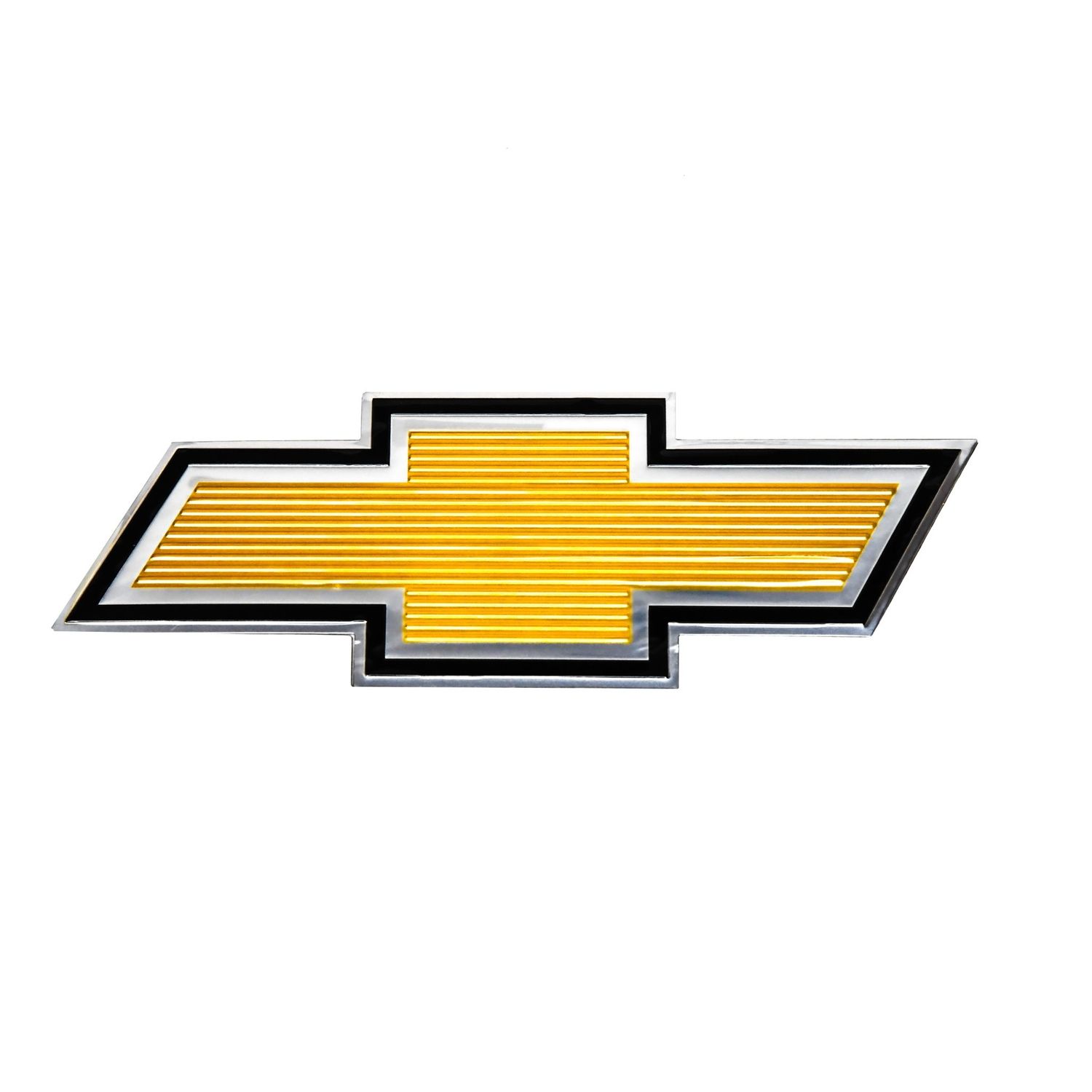 Foil Grille Emblem &quot;Bowtie&quot; 1975-79 Chevy Truck, C/K 10