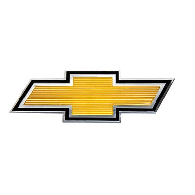 Foil Grille Emblem &quot;Bowtie&quot; 1975-79 Chevy Truck, C/K 10