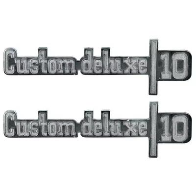 Fender Emblem w/Hardware Custom Deluxe 1973-74 Chevy Truck, C/K 10