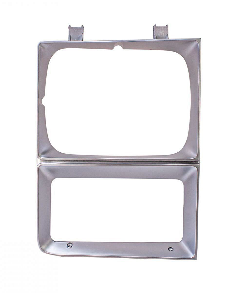 (RH) Headlamp Door Single Silver 1983-84 Chevy Truck C/K 10