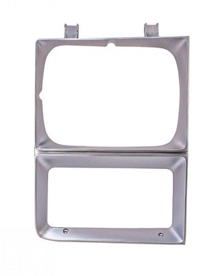 (RH) Headlamp Door Single Silver 1983-84 Chevy Truck C/K 10