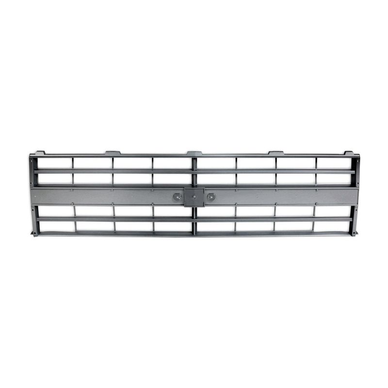 Dual Lamps Argent Grille w/Emblem Mount 1985-88 Chevy Truck, C/K 10