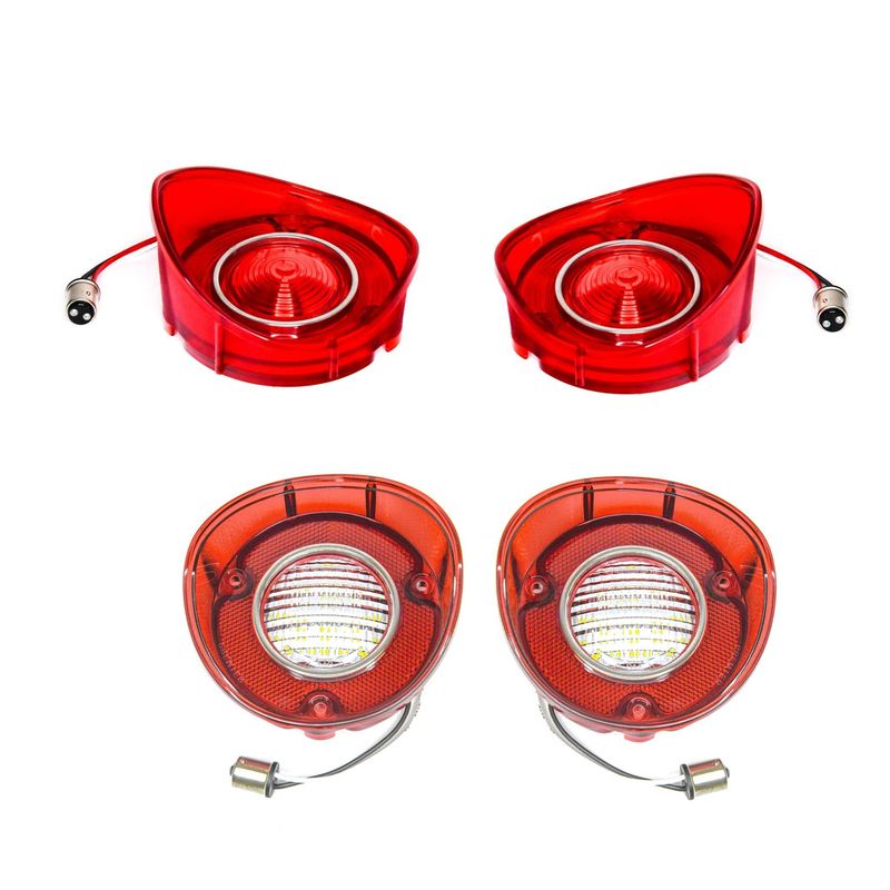 1972 Chevelle LED 4-Piece Tail Lamp Kit