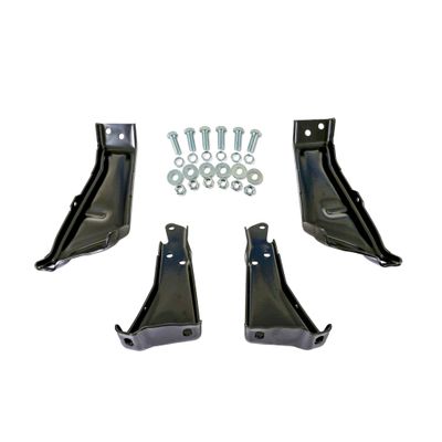 Fleetside Rear Bumper Brackets w/ Hardware 1981-91 Chevy Truck C/K 10