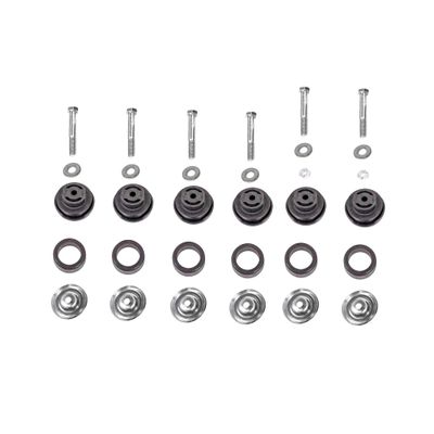 Cab &amp; Radiator Bushing &amp; Hardware Mount Kit 1981-83 Chevy Truck C/K 10 (2WD/4WD)