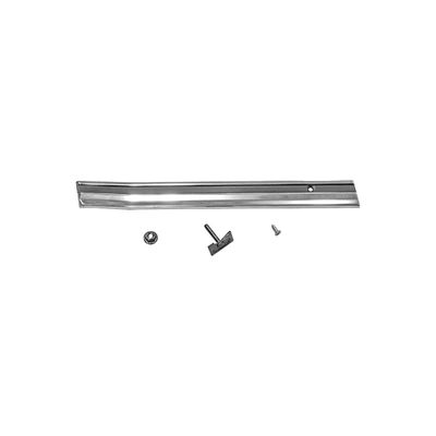 LH Lower Fender Molding w/Clips 1973-80 Chevy Truck C/K 10