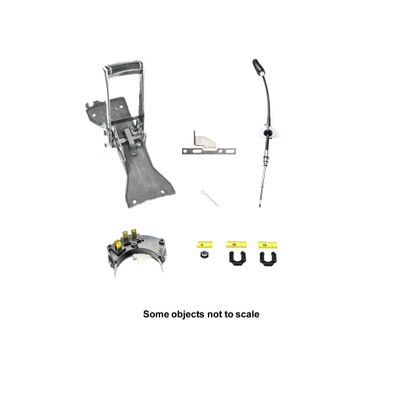 1970-72 Camaro 3-Speed Automatic Shifter Kit, 350/400 Trans
