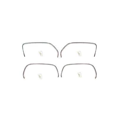 Wheel Opening Trim 4-Piece 1973-80 Chevy Truck C/K 10
