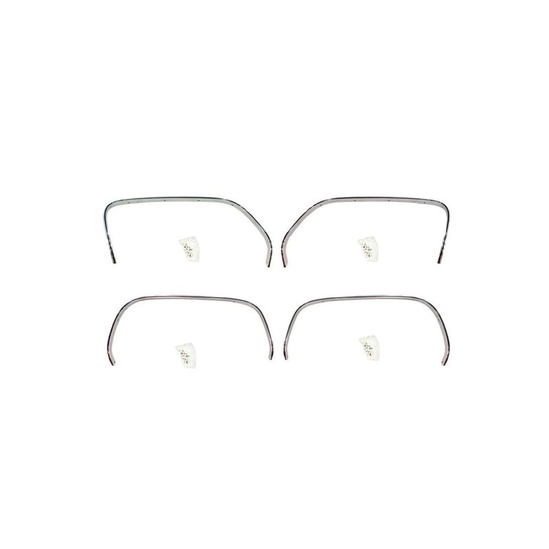 Wheel Opening Trim 4-Piece 1973-80 Chevy Truck C/K 10