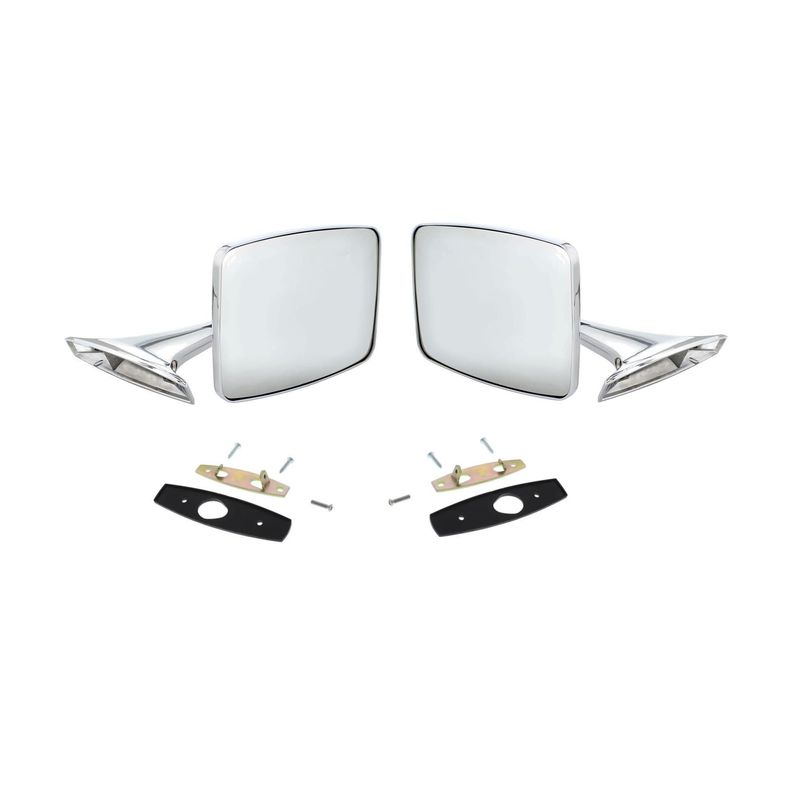 Chrome Door Mirror (PAIR) 1973-87 Chevy Truck C/K 10