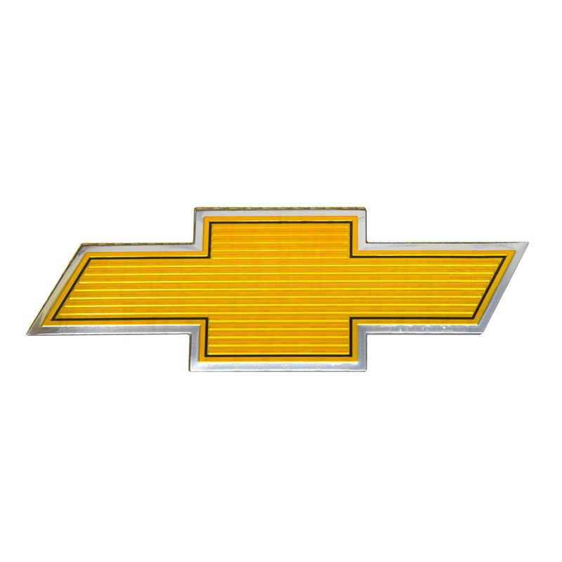 Foil Grille Emblem &quot;Bowtie&quot; 1980 Chevy Truck, C/K 10