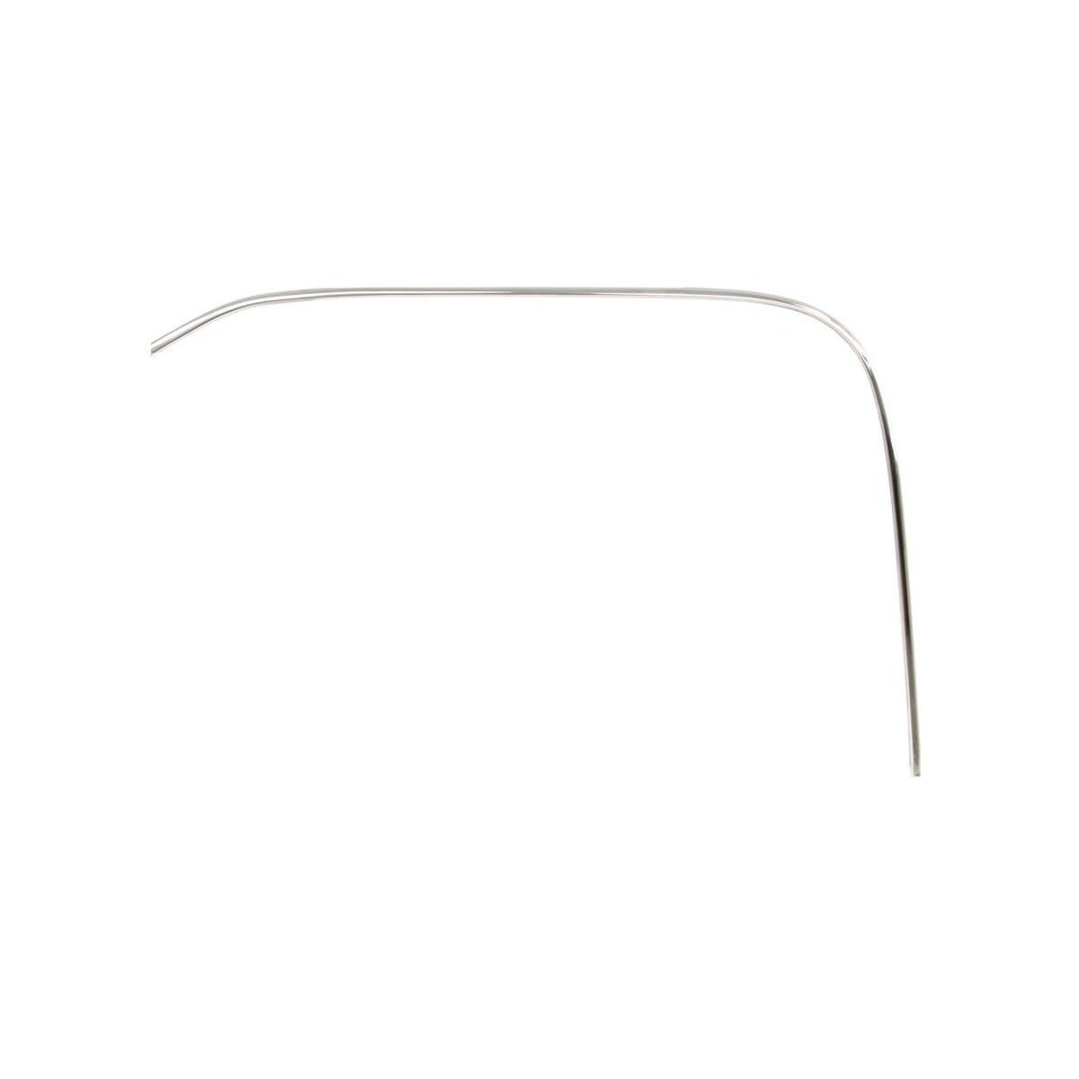 LH Drip Rail Molding Stainless (Each) 1973-87 Chevy Truck C/K 10