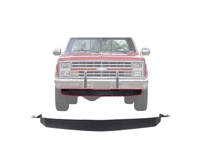 thumbnail image 2 of All Auto Parts Express Chrome Steel Rear Bumper For 81-87 Chevy GMC C/K & 87-91 R/V 2 of 3