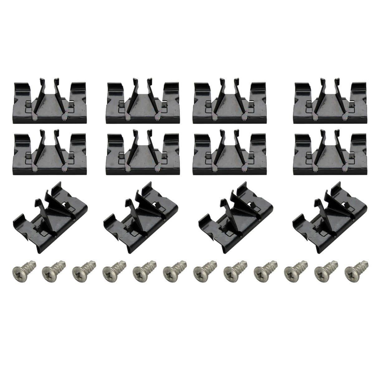 Pinchweld Molding Clips 1968-72 Chevelle Conv (12 pc clips/screws)