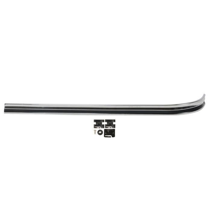 LH Rear Lower Short Bed Molding w/clips 1973-80 Chevy Truck C/K 10