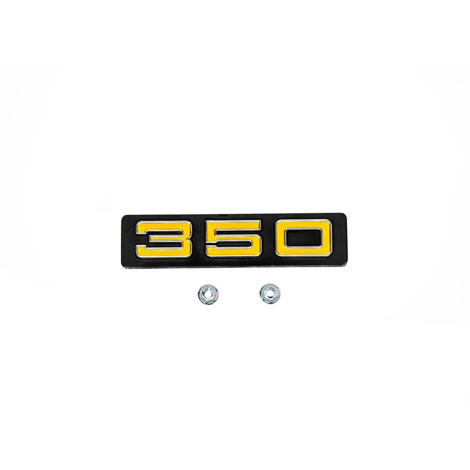 &quot;350&quot; Grille Emblem w/Hardware 1973-74 Chevy Truck, C/K 10