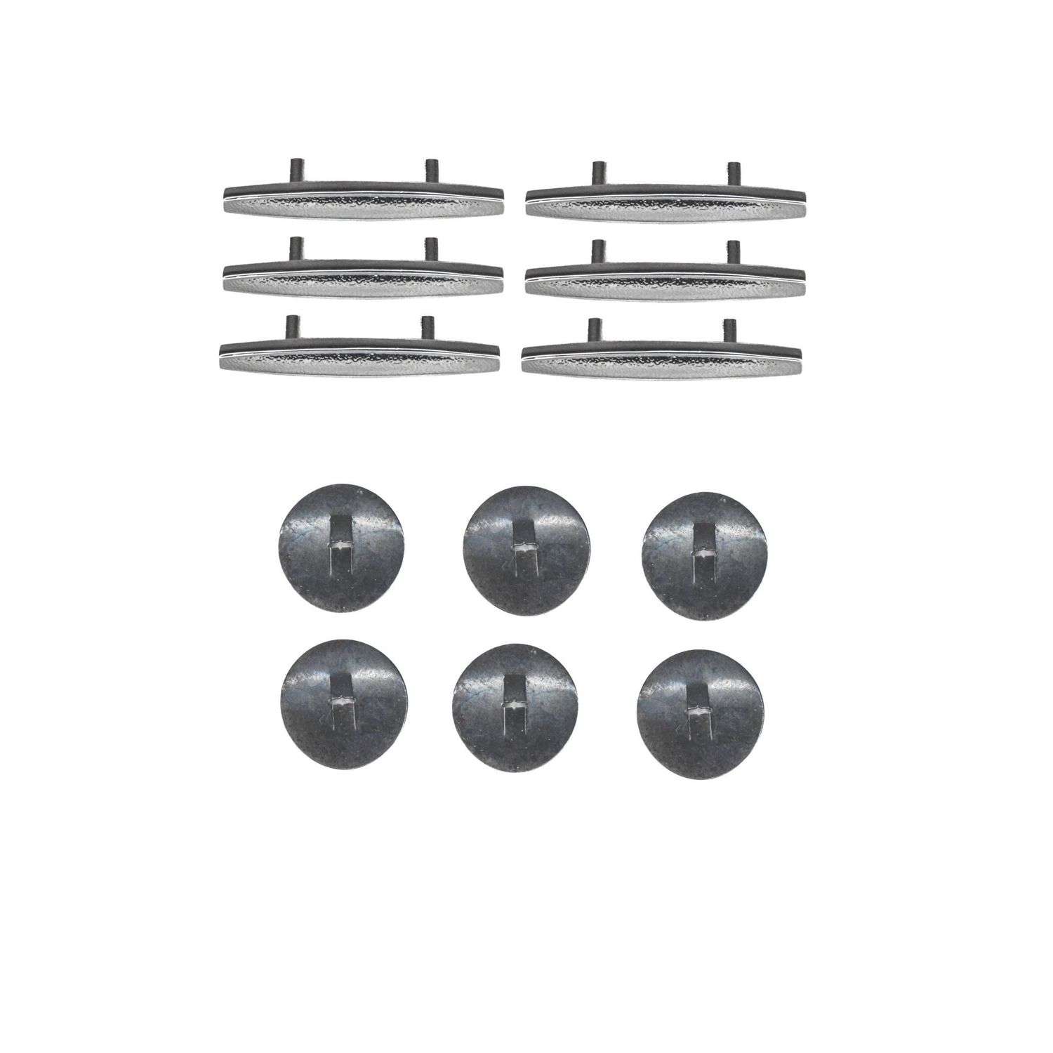 1975 Chevy Truck C/K 10 Seat Upholstery Medallions 6-Piece Kit