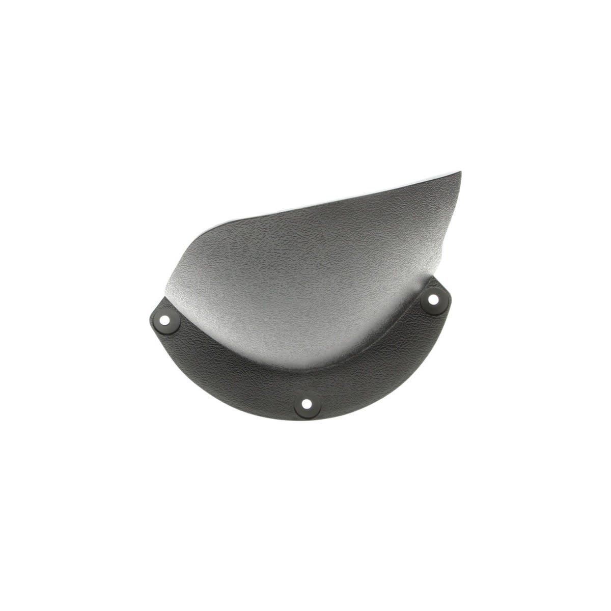 1975-86 Chevy Truck C/K 10 (RH) Kick Panel Air Baffle Black