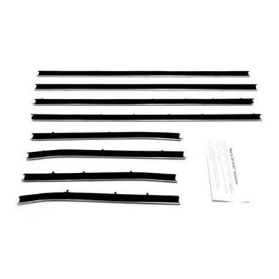 1966-67 Chevelle Convertible Windowfelts Reproduction Style 8 Pc