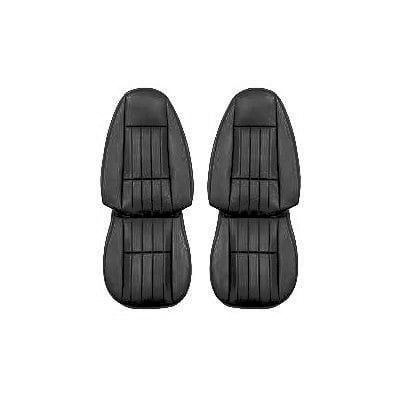 1980-81 Camaro Standard Front Bucket Seat Covers - Black