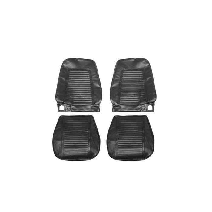 1969 Camaro Standard Front Bucket Seat Cover - Black