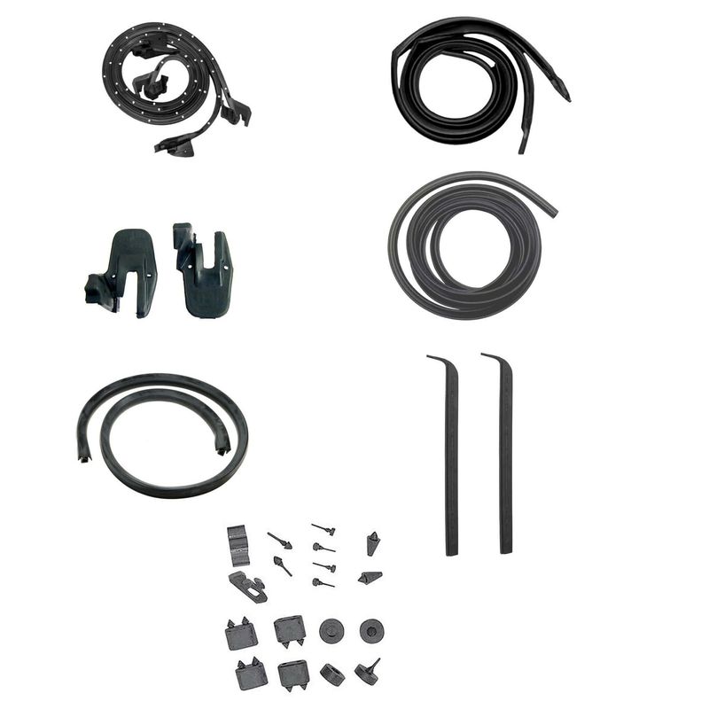 1969 Camaro Coupe Weatherstrip Kit w/o Windowfelt