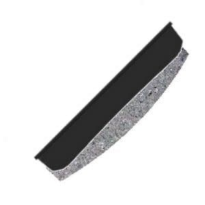 1966-67 Chevelle Package Tray Kit - Black