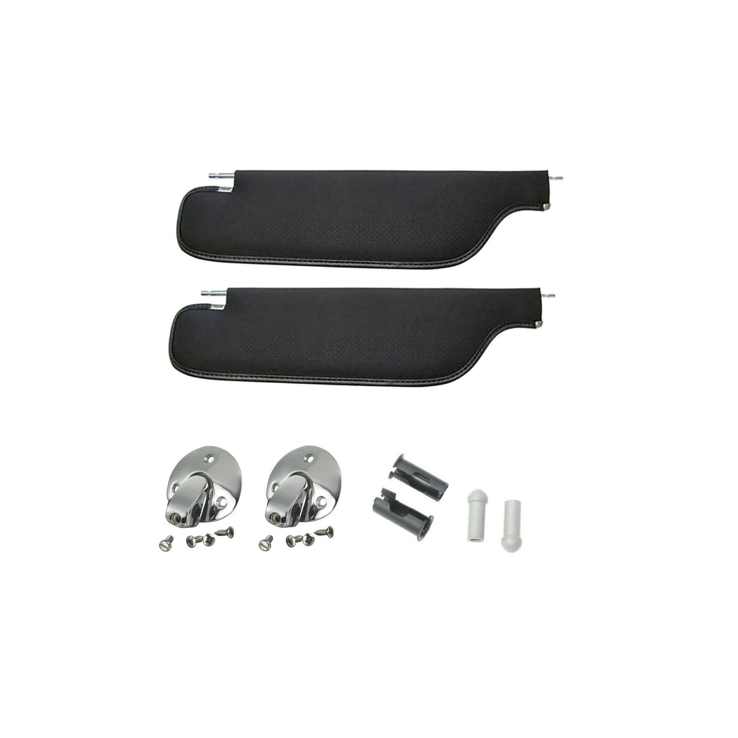 1967 Camaro Firebird Coupe Sunvisor Kit - Black