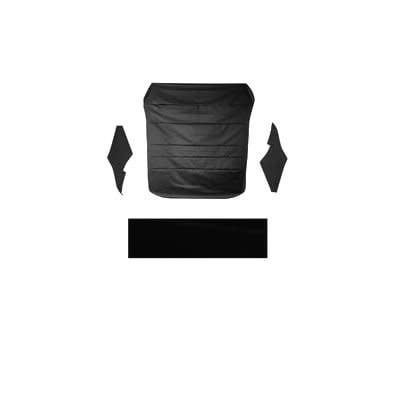1969 Camaro Firebird Coupe Headliner Kit w/Covered Sails &amp; Visor Material - Black