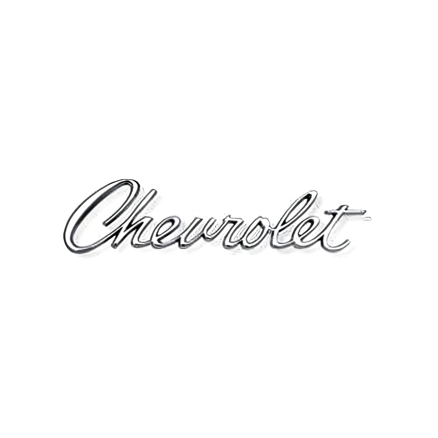 1967 Camaro Header / Trunk Emblem &quot;Chevrolet&quot; - Each