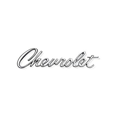 1967 Camaro Header / Trunk Emblem &quot;Chevrolet&quot; - Each