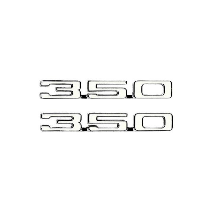 1968 Camaro &quot;350&quot;  Fender Emblem - Pair