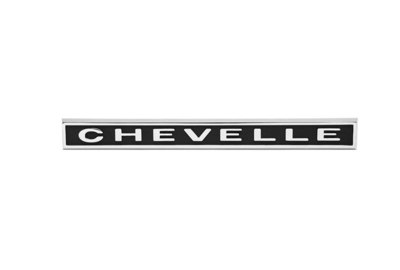 1967 Chevelle Tail Panel Emblem - "CHEVELLE"
