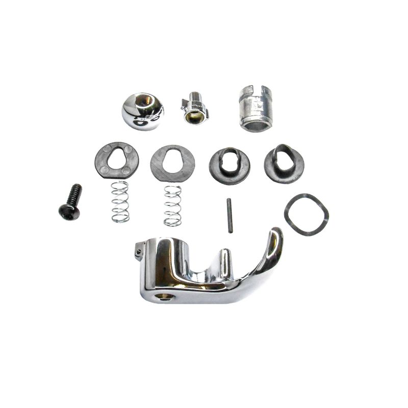 1968-87 Chevy Truck, C/K 10 (LH) Locking Vent Window Rebuild Kit - Chrome