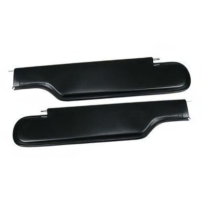 1968-69 Chevelle Convertible Sunvisor Pair - Black