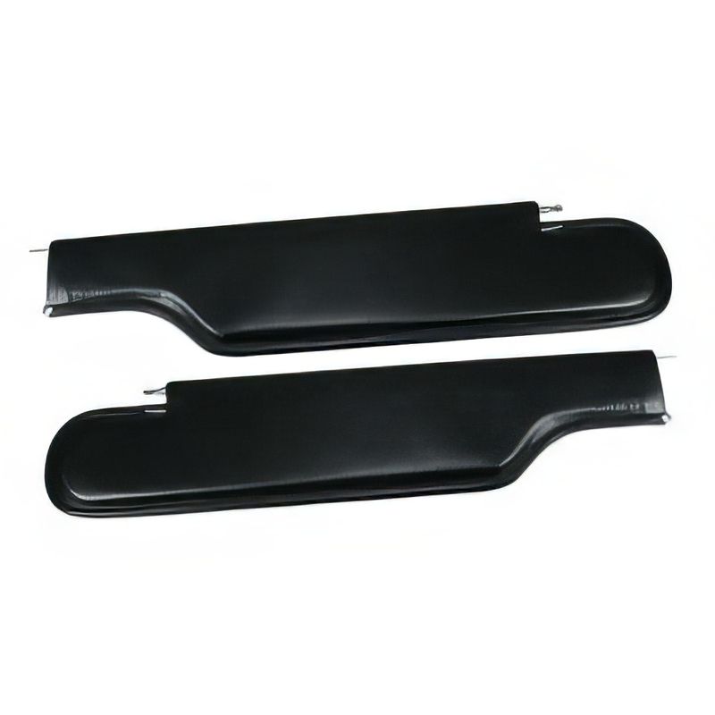 1968-69 Chevelle Convertible Sunvisor Pair - Black