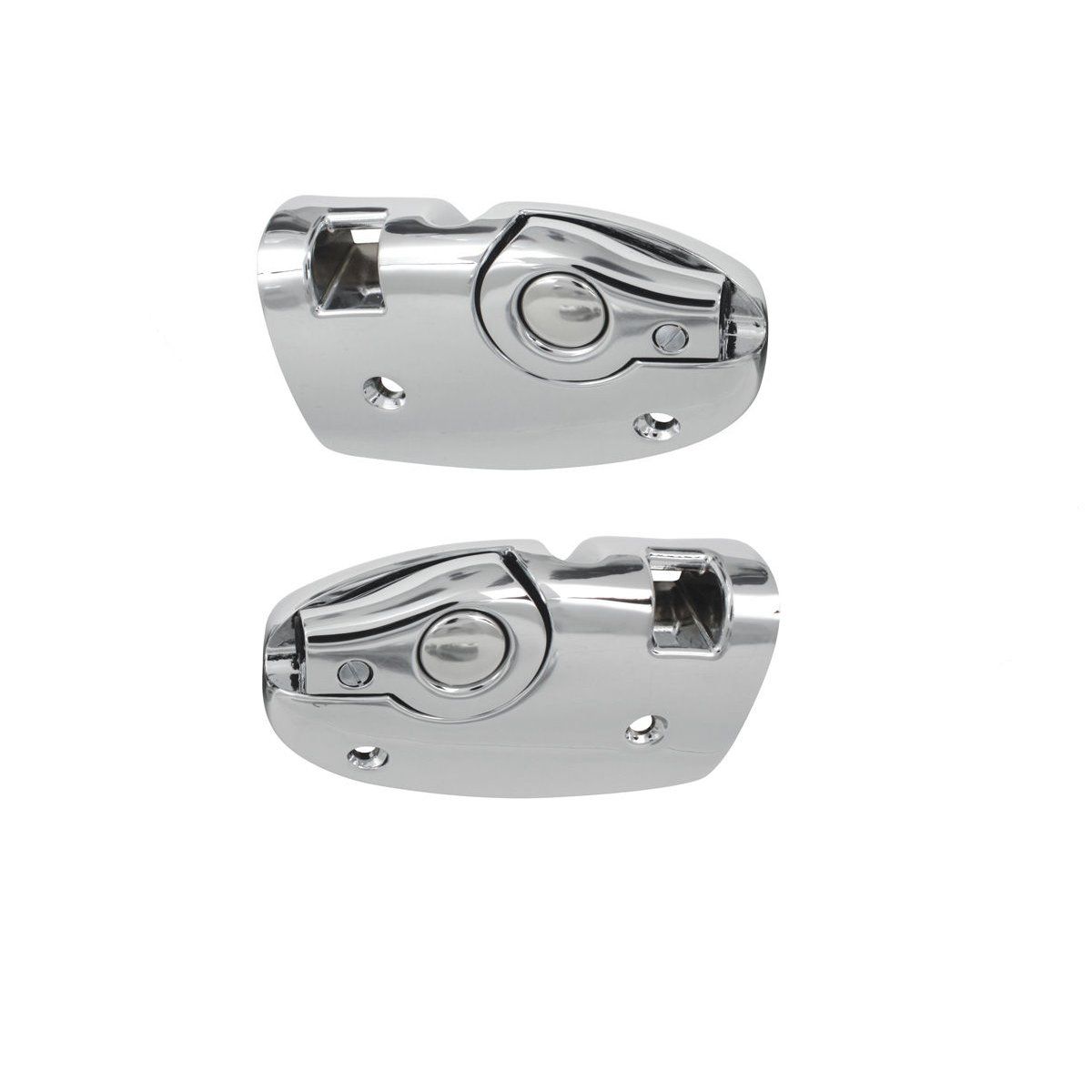 1966-67 Chevelle Convertible Sunvisor Supports - Pair