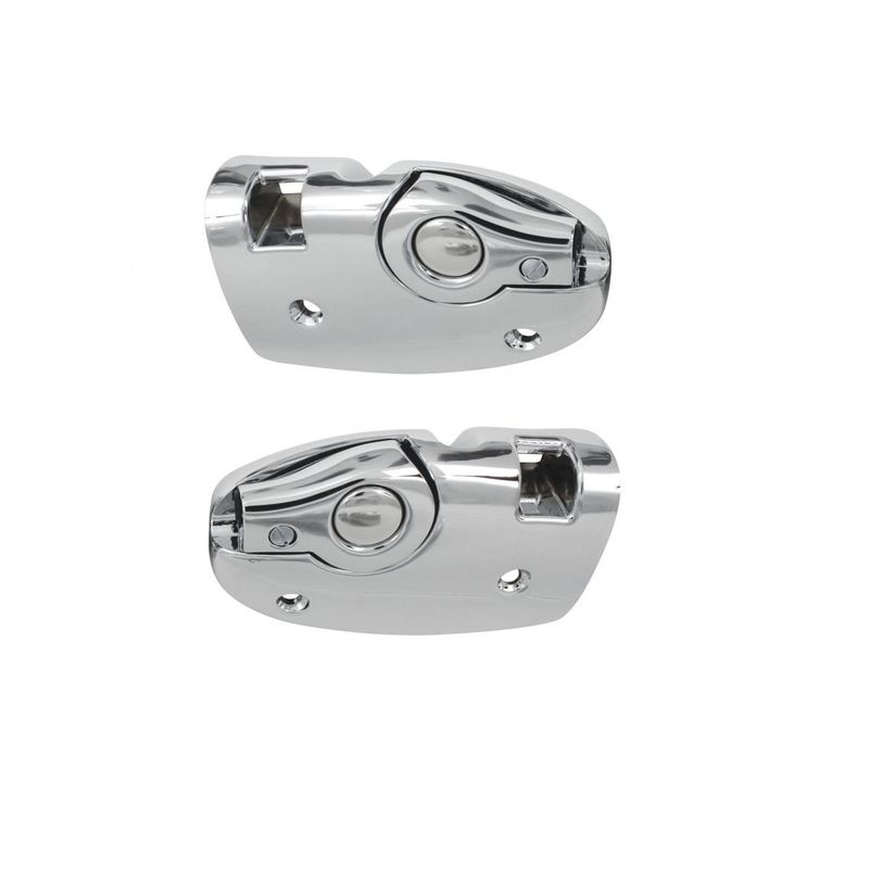 1966-67 Chevelle Convertible Sunvisor Supports - Pair
