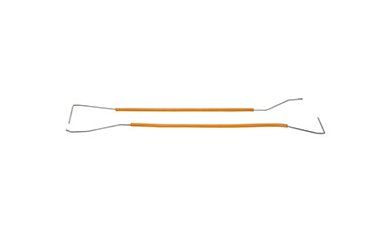 1967-69 Camaro Firebird Trunk Lid Torque Rods w/o Spoiler - Pair