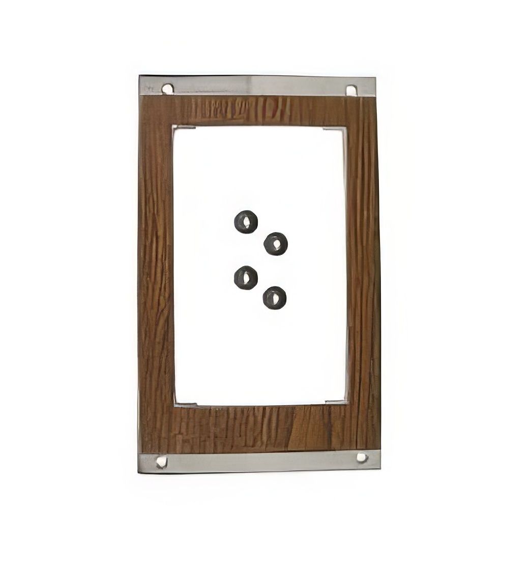 1968 Camaro Automatic Console Shifter Plate w/ Walnut Woodgrain
