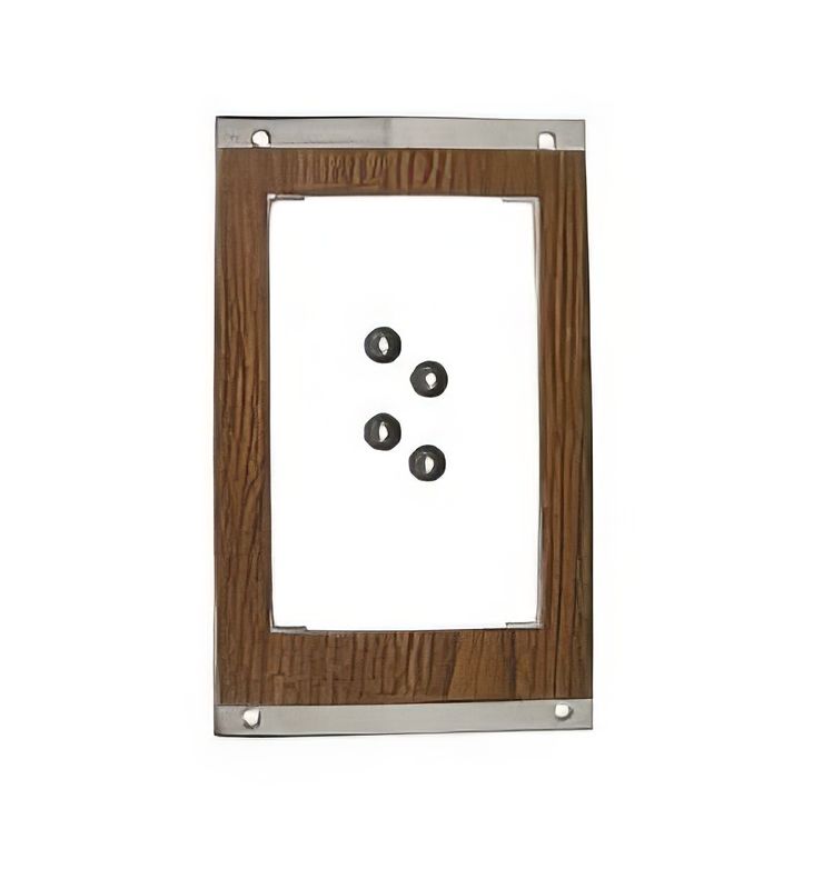 1968 Camaro Automatic Console Shifter Plate w/ Walnut Woodgrain