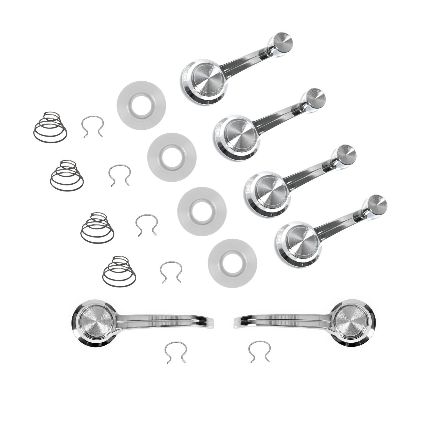 1965-66 Chevelle Door Handle  &amp; Window Crank Kit