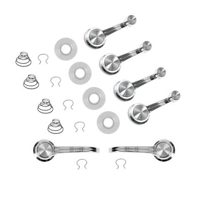 1965-66 Chevelle Door Handle  &amp; Window Crank Kit