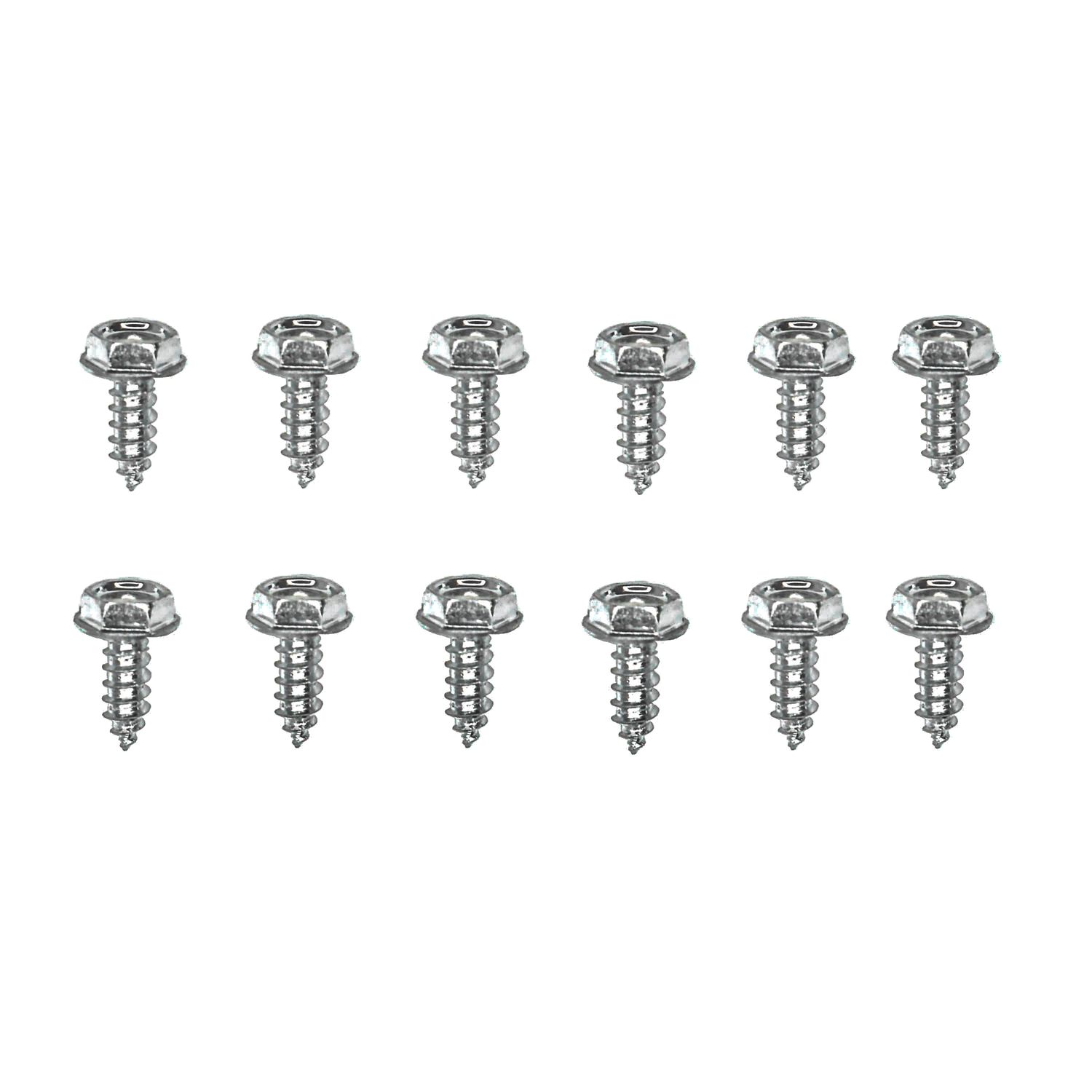 1967-69  Camaro/Firebird Lower Windshield Clip &amp; Stop Screw Kit, 12-Piece